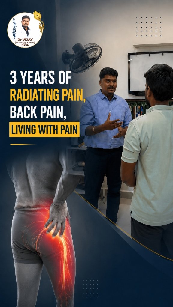 3 Years of Radiating Back Pain Relief Patient Recovery Story